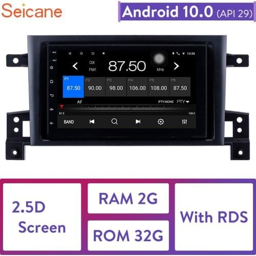 Seicane Android 10.0 7" Car Radio For Suzuki SX4 2006 -2012 2Din Tochscreen Multimedia Player Head Unit Support Mirror Link DVR