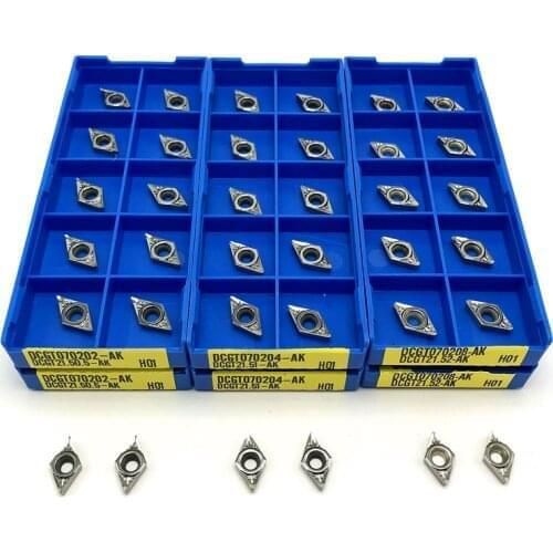 DCGT070202 DCGT070204 DCG070208 Aluminum Internal Turning tool Carbide inserts CNC tools Turning insert Cutting tool Lathe tool