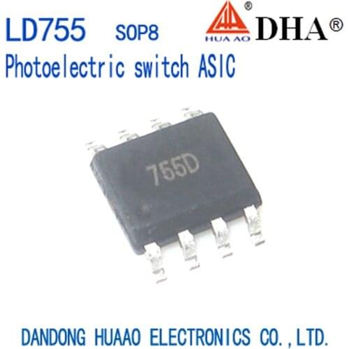 LD755 Photoelectric switch ASIC SOP8