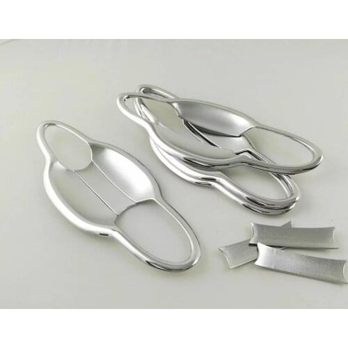 Chrome Side Door Handle cup Bowl Cover Trim For Chevrolet CAVALIER 2016 2017 2018 2019