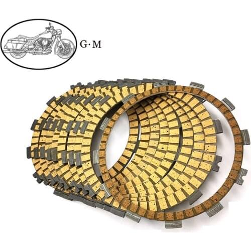 Motorcycle Carbon Fibre Clutch Friction Plates Kit For Suzuki GSXR600 08-18 GSXR750 K6 K7 K8 K9 L0 L1 L2 L3 L4 L5 L6 L7 L8 06-18