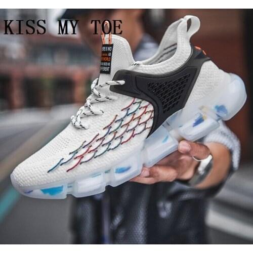New 2021 Fish Scale Casual Breathable Mesh Shoes For Men Sneakers Zapatos De Hombre Sport Boys Flat Tenis Masculino Vulcanized
