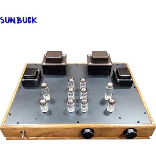 Sunbuck 6P14 6N2 12AX7B JP200 Tube preamplifier Audio
