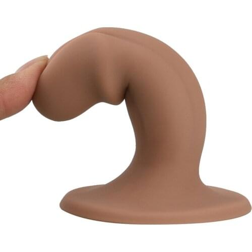 Silicone Multi Size Flesh Dildo Realistic with Suction cup ,Sucker Big Artificial Penis for Women Sex Toys Adult Sex Product