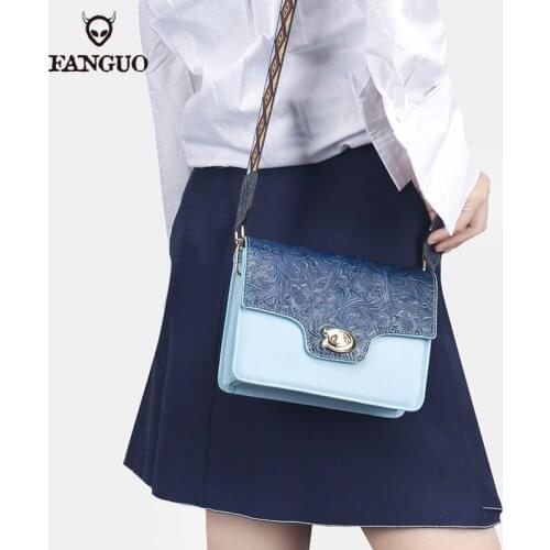 Womens Shoulder Bag Genuine Leather Handbags Hand Bag For Women Crossbody Travel Ladies Bags
