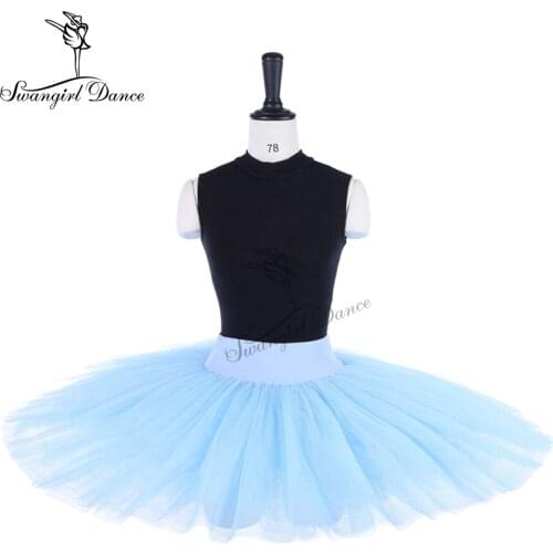 High quality sky blue Half Ballet Tutu, half ballet tutu for girls,tutu skirts adults,pancake tutu BT8923