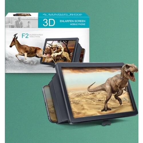 1PC Mobile Phone Video Screen Magnifier Portable Universal 3D Screen HD Zoom Optical Technology Retractable Amplifier Equipment