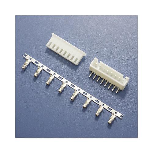 100 sets XH2.54 8P 8Pin Curved needle Pin Header+Terminal+Housing Connector