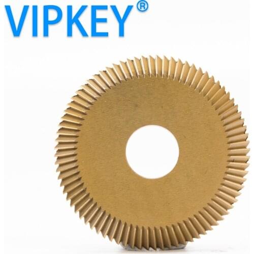60*6*16mm 80Z single phase titanizing key cutter saw blade for Horizontal key cutting machine spare parts tools