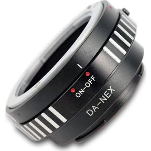 DA-NEX Aperture control Adapter For Petax DA lens to Sony E mount A6300 A5000 NEX-3 NEX-5 NEX-7