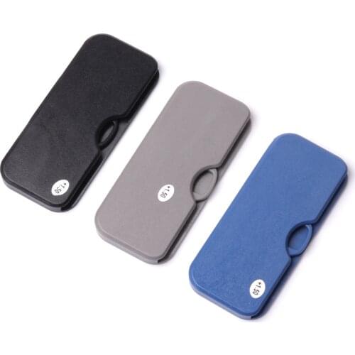 COLOUR_MAX Mini Reading Glasses Men Women Nose Clip Reader With Case Eyewear +1.5 2.0 2.5