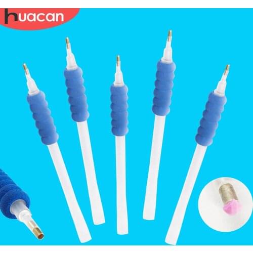 HUACAN 5pc Diamond Painting Accessories Point Pen Full Square And Circular 5D Diy Diamond Embroidery Tools