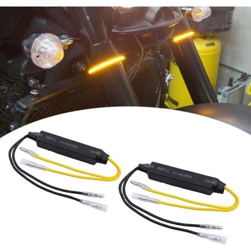 Cement Resistance Motorcycle Indicator Turn Signal Light Resistance Decoder 27W LED Light Load Resistor Flash Blinker Adapter