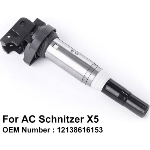 COWTOTAL Ignition Coil for AC Schnitzer X5 Engine Code N55B30A 3.0T OEM 12138616153 ( Pack of 4 )