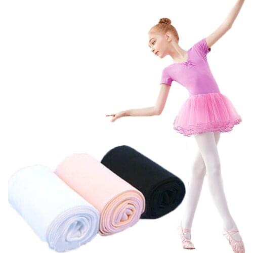 Girls pantyhose Spring summer princess Non-slip Ballet dancing tights stocking for girls clothes Skin/black/white toddler leggin