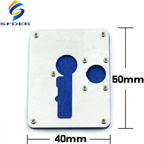 For iPhone 6 7 8 Home Return Button Fingerprint Repair Fixture Lock Holder fingerprint home button repair Lock grooves