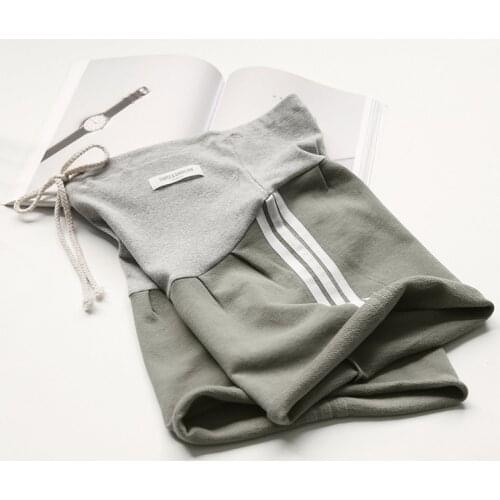 Summer New Style Cotton Loose Casual Belly Lift Maternity Clothes Pants Shorts