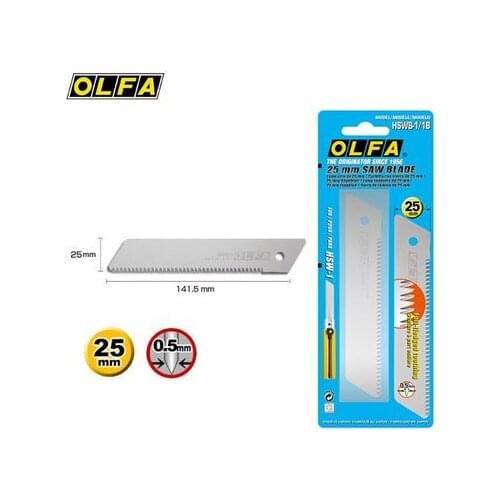 MADE IN JAPAN OLFA HSWB-1/1B Saw Blade FOR OLFA H-1 NH-1 XH-1 XH-AL HSW-1