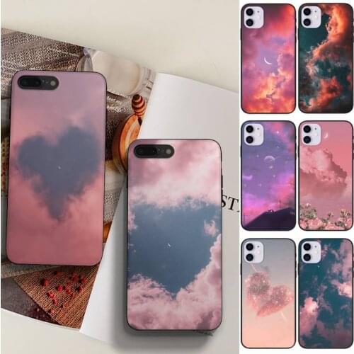 Cute Kawaii Sky Space Soft TPU Phone Case Fundas Shell Cover For Samsung A51 A52 A71 A72 A80 A91 A20E A32 A31 A21 A11