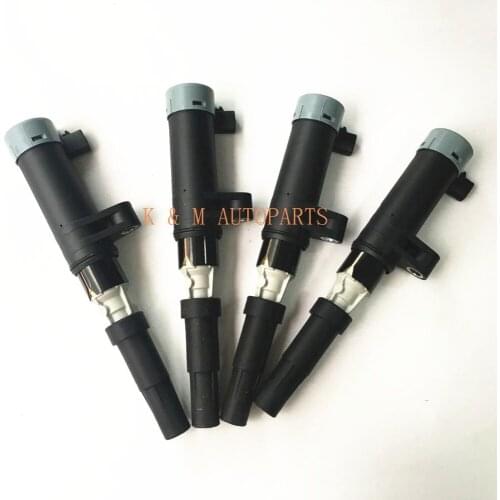 SET OF 4 high quality Brand PENCIL IGNITION COIL PACK 7700875000 FOR RENAULT SCENIC MK1 MK2 1999-2009 K-M