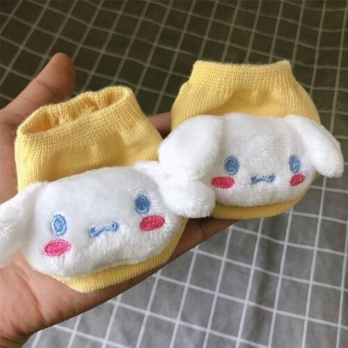 Newborn Infant Anti Slip Socks Toddler Boy Girl Cotton Short Animal Fox Funny Cute Cartoon Ankle Sneakers Socks Baby Accessories