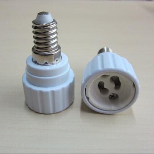 E14 TO GU10 adapter Conversion socket High quality material fireproof material GU10 socket adapter Lamp holder