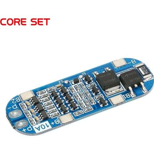 5Pcs 3 S 10A 11.1 V 12V 12.6 V 18650 Lithium Battery Charger Board 18650 Li-Ion Battery Charging BMS Protection Module