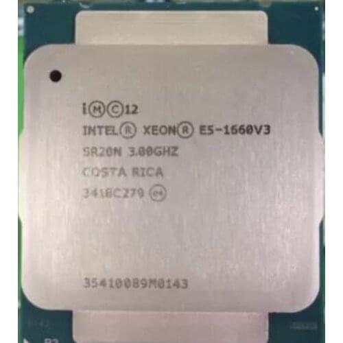 INTEL Xeon E5 1660V3 CPU official version 3.0 Ghz eight core 16 thread E5-1660V3