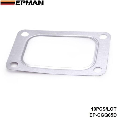 10PCS/LOT Proformance Turbo T6 4 Bolt Gaskets Turbocharger Inlet Gasket EP-CGQ65D