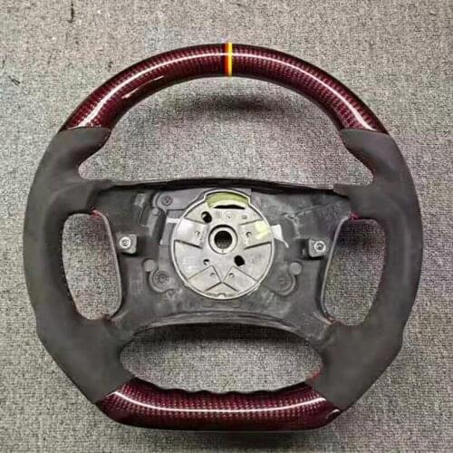 Car Real Carbon Fiber Steering Wheel For BMW E36 1995-1997 E46 1998-2004 X3 E83 X5 E53 E38 1994-2001