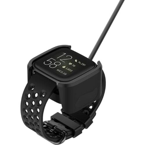 USB Fast Charger Cable Charging Dock Stand Cradle for Fitbit Versa 2 Smart Watch