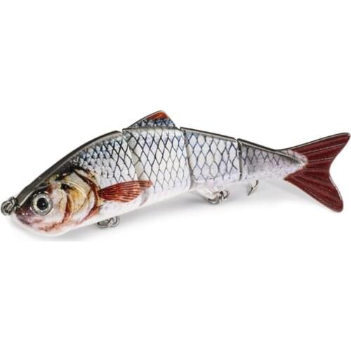 1pcs 12cm 16.8g Multi Sections Fishing Lure Jointed Minnow Swimbait Crankbait Sinking Artificial Hard Bait River Lake Fishing