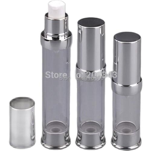 30ml airless plastic lotion bottle with airless pump can used for Cosmetic Packaging