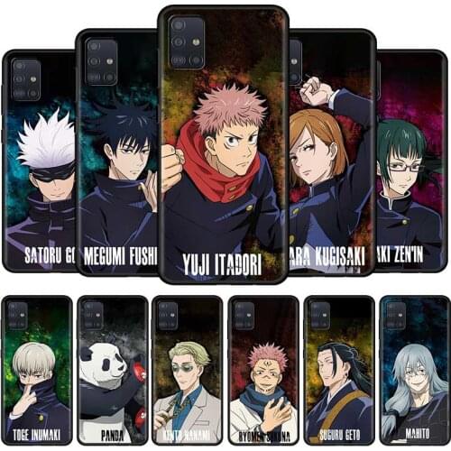 Hot Anime Jujutsu Kaisen Case For Samsung Galaxy A51 A71 A21s A11 A31 A41 A91 A12 A32 A42 A52 A22 5G A02s A01 Cover Capa