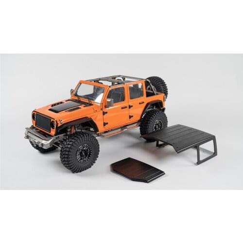 JDM-168 4X4 Off-Road Vehicle Model, 1/10 Climbing Rc Cars, Simulation Crawler Truck, All Metal Radio Control Toys