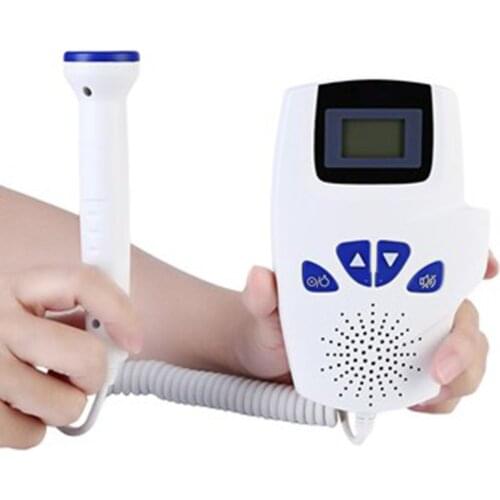 Household Doppler Fetal Portable Pregnant Baby Heart Rate Monitor 2.5MHz Pregnancy Baby Meter Fetal Sound Ultrasound Detector