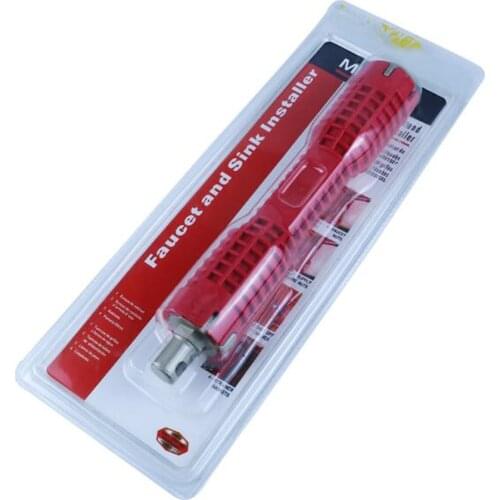 Double Head Faucet Wrench Multi-function Water Pipe Socket Wrench Sink Screw Nut Wrench