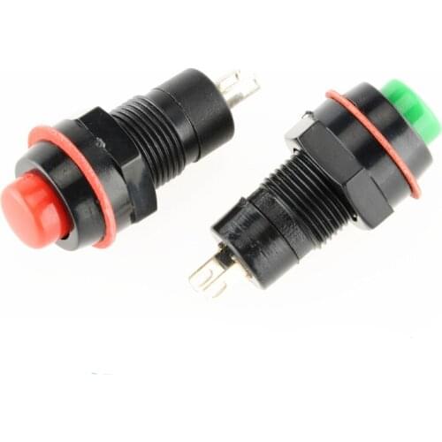 Button Switch 2Pin Momentary OFF-(ON) return automatically CQC UL ROHS 10MM New Promotion Push Button Switch