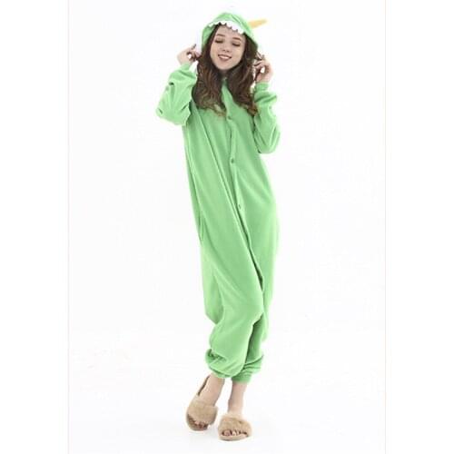 Women Men Cartoon One Eye Monster Onesies Unisex Winter Animal Onesies Nightwear Anime Costumes Adults Fleece Sleepwear Pajamas