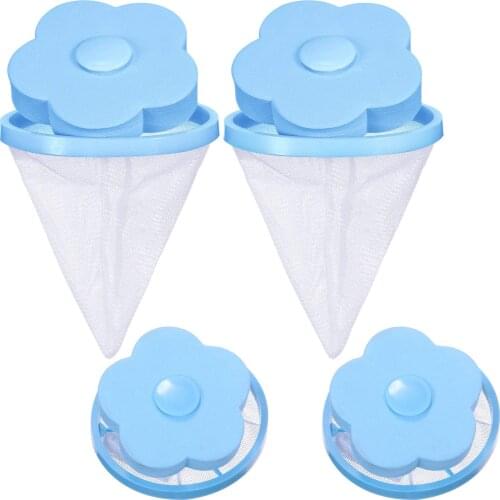 Reusable washing machine fluff catcher home washing machine fluff net bag filter bag laundry net bag hair receiver accesorios