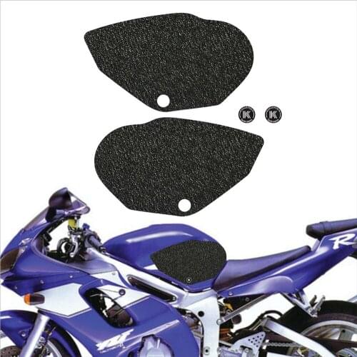 Motorcycle Decals Tank Traction Pad Side Knee Grip Protector Decal Stickers Moto for YAMAHA 99-02 YZF R6 yzfr6