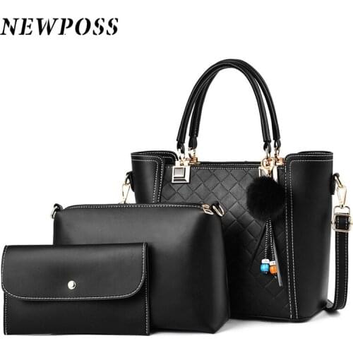 NEWPOSS women bag Fashion Casual Luxury handbag Designer Shoulder bags new bags for women 2021 Composite bag