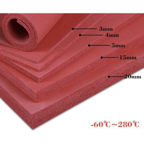 6mm Thickness Any Size Silicone Foam Board, Sponge Sheet , Embossing Machine Plate, Flame Retardant Rubber Sheet