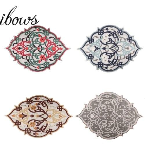 Traditional Chinese Gift Embroidery Cloth Tablemat Fabric Cupmat DIY Decoration For Fashion Coat,Jeans,Shoes,Clothes Accessories