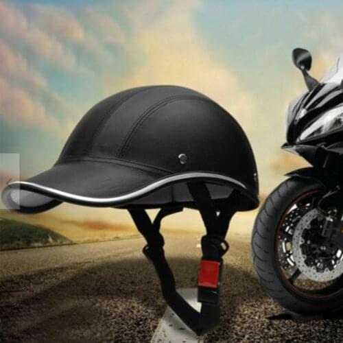 Bike Cycling Helmet Baseball Cap Anti UV Safety Bicycle Helmet Adjustable Chin Strap Men Women Road Bike Helmet For MTB Skating