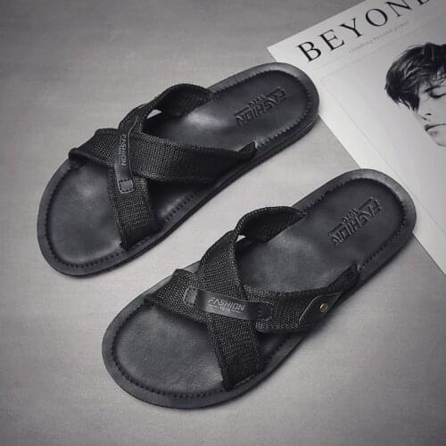 Vietnam Sandals Sandels For Men Gladiator Sandals Summer Slide Sandal Mens Sports Shoes Hollow Roman Fashion Beach Rubber