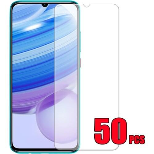50pcs 2.5D Tempered Glass Shield Screen Protector Film For TECNO Camon 17 16 Premier Spark 7 Pro 6 GO Pova POP 5 4 3 Smart HD