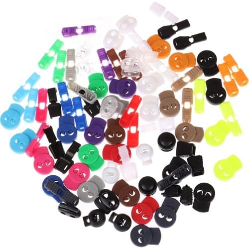 1Pair No Tie Shoelaces Locks Elastic Tieless Laces Cord Buckles Clip Lock For Sneakers Boots Casual And Work Shoes