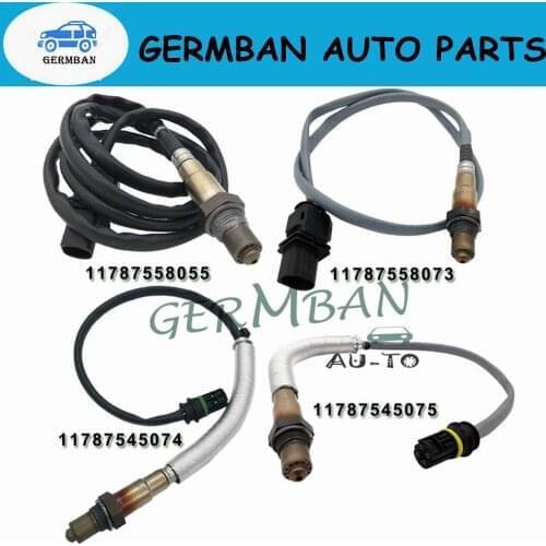 4pcs front & rear Lambda Probe Oxygen O2 Sensor 11787558055 11787558073 11787569968 11787544655 for BMW E60 E61 E90 523I 530I