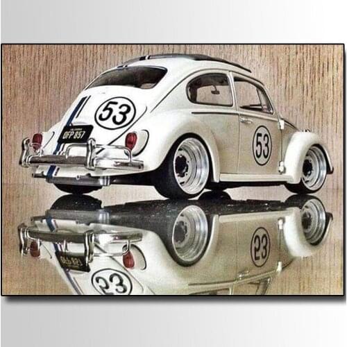 5D Full Drill diamond painting herbie Car diy embroidery Home Decoration Rhinestone picture